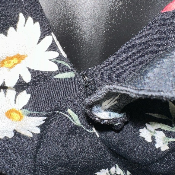 NWOT Ruffle Flora Cami Romper - Picture 5 of 14